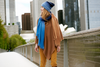 Bronze Cashmere Poncho