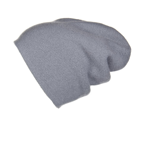 Reversible Slouchy Sand Cashmere Hat