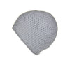 Pearl Stitched Light Grey Cashmere Hat