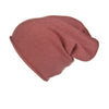 Reversible Slouchy Orange Cashmere Hat