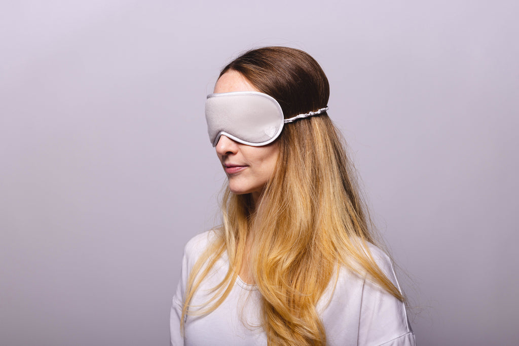 Eye Mask Light Gray