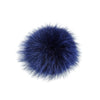 Dark Lilac Fur Pom-Pom