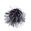 Dark Lilac Fur Pom-Pom